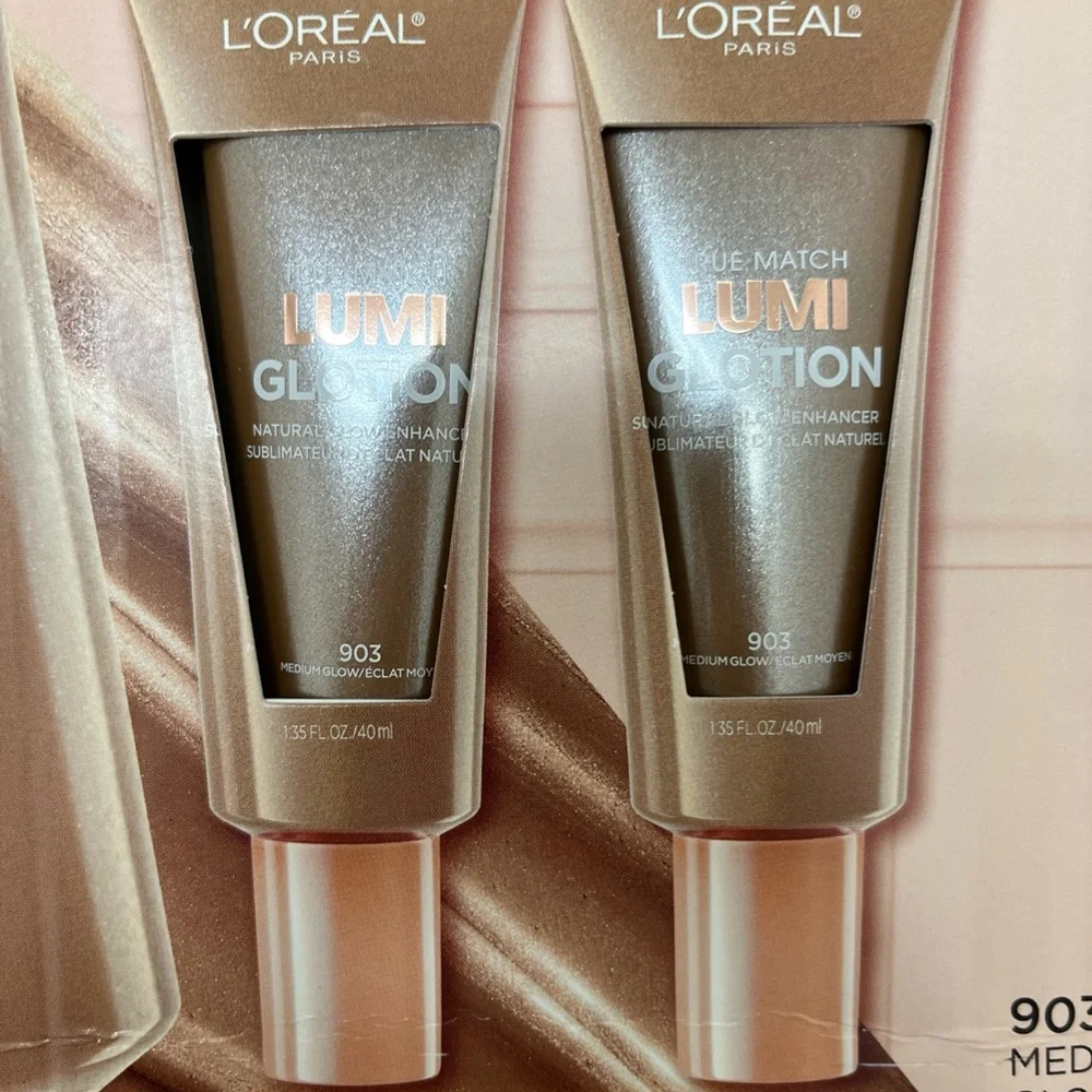 L’Oréal True Match Lumi Glotion Natural Glow Enhancer 1.35 Oz 903 Medium x2